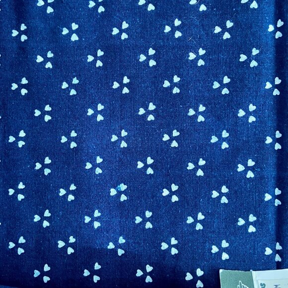 Lot of 3 VINTAGE Japanese Textile Fabric Aizome Indigo Blue - Picture 2 of 6